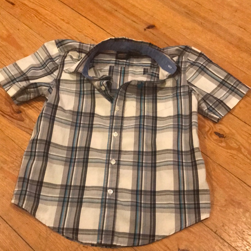 Boys wrangler button up